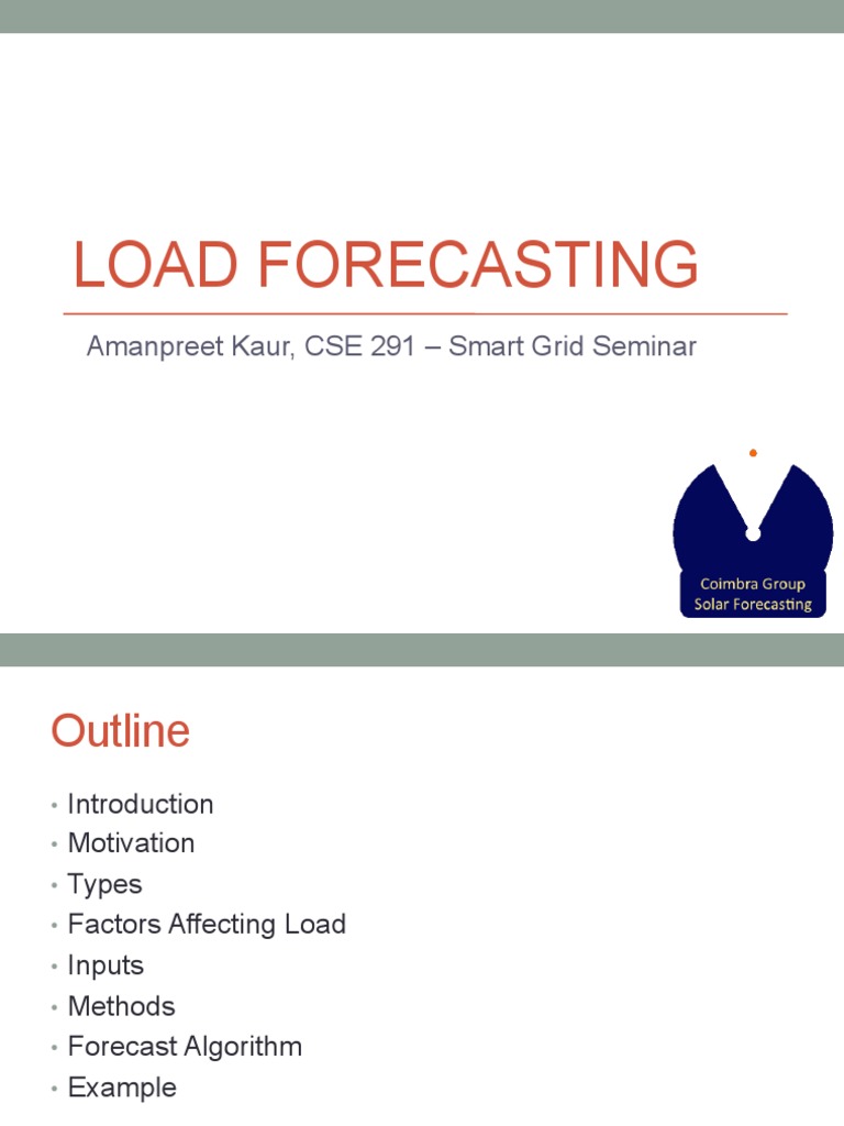 Load Forecast | PDF | Forecasting | Time Series
