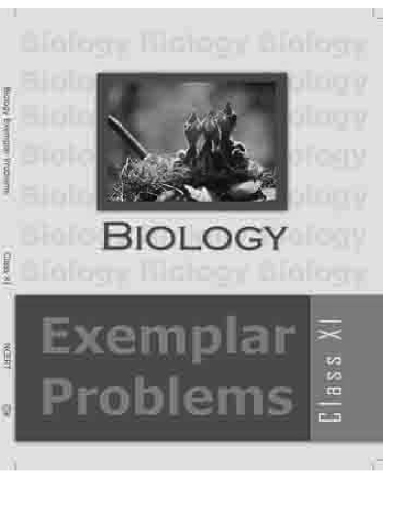 Class XI Biology Exemplar Problems | PDF | Tissue (Biology) | Taxonomy ...