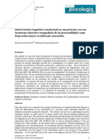 Intervencion Cognitivo Conductual Paciente Depresion Mayoy y Otro