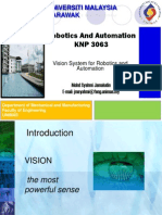 Lecture Week 9-Vision System for Robotics and Automation