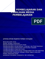 Materi pemilihan media pembelajaran