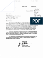 SD B5 Dept of Transportation FDR - 8-19-03 Letter To FAA and 9-5-03 FAA Response Re Doc Production - Prior To 10-13-03 Subpoena 410