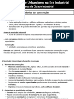 PARTE 1 - Arquitetura e Urbanismo Na Era Industrial