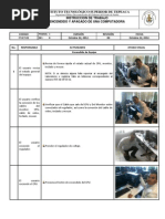Instructivo de Trabajo Computadora