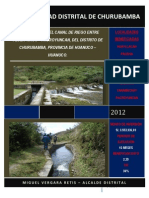 Canal de Irrigacion PDF