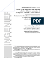 Evaluacion de La Resistencia Al Desgaste Adhesivo Del Acero Austenitico Al Manganeso Sometido a Ciclos Termicos