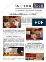 Newsletter October 2012