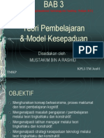 3-Teori Pembelajaran - Model Kesepaduan