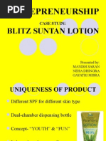 Download Entrepreneurship Presentation about new business plan by Manish Saran SN14784087 doc pdf