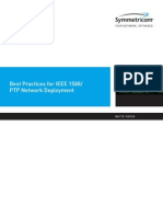 Best Practices For IEEE 1588/ PTP Network Deployment