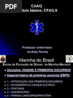 1 - INTRODUÇÃO AOS PRIMEIROS SOCORROS