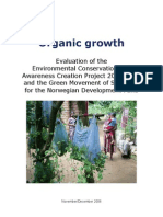Evaluation of the Environmental Conservation and Awareness Creation Project