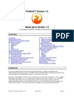 Firebird 1.5 ReleaseNotes Spanish
