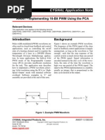 CYGNAL Application Note: AN007 - Implementing 16-Bit PWM Using The PCA