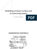 Lecture 27 Model Steam Turbine Gov System
