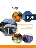 Transcorp PLC 2012 Annual Report