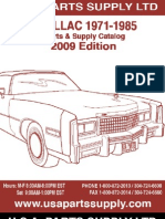  Cadillac 1971-1985 Catalog USA PARTS