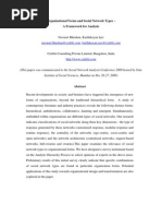 Download Social Network Types and Organizational Forms - A framework for analysis by Crafitti Consulting SN14785869 doc pdf