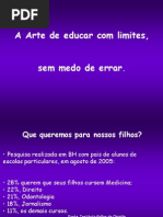 A Arte de Educar Com Limites Sem Medo de Errar878