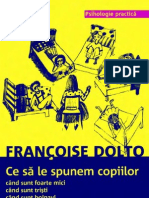 Dolto Francoise - Ce Sa Le Spunem Copiilor