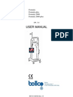 Bellco Formula 2000 User Manual
