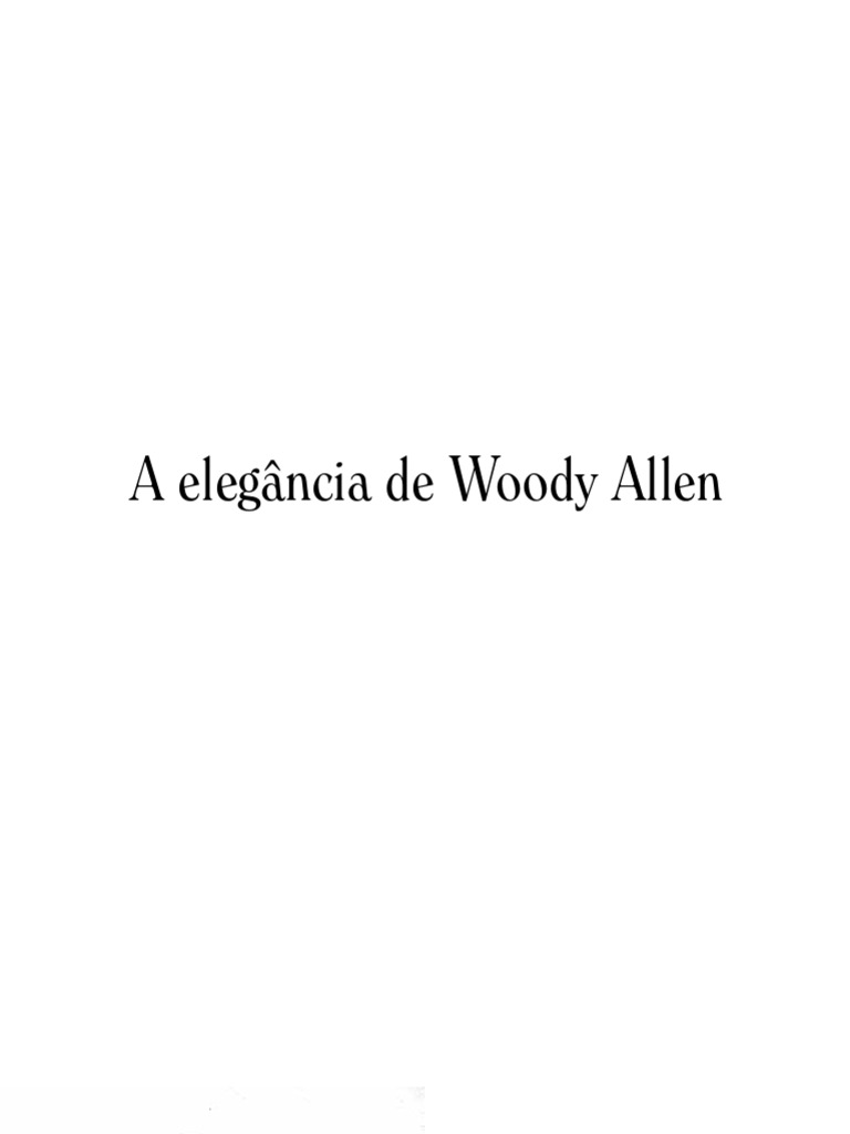 O novo Woody Allen, dublado, em um dia de chuva no Sul da Itália
