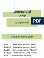 Commercial Banks: By: Sajjad Ahmad