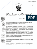 Rm597-2006 Gestion de La Historia Clinica