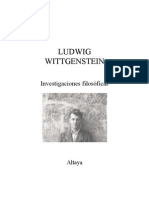Wittgenstein - Investigaciones Formas de Vida (1)