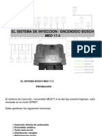 Sistema Injección Bosch MED 17.4