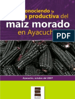 Conociendo La Cadena Productiva Del Maiz Morado en Ayacucho