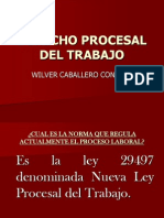 Diapositivas de Derecho Procesal Del Trabajo