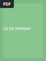 Lei de Drogas Comentada
