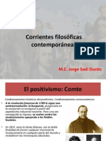 56081089 Unidad 3 Corrientes Filosoficas Contemporaneas Todo Desde Comte