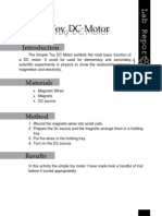 Simple Toy DC Motor