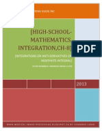 Ch-8, Integrations or Anti-Derivatives 2 [ PDF Rough File ]