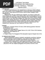 Laporan Kegiatan Pkk Tahunan 2017