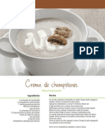 Crema de Champiñones