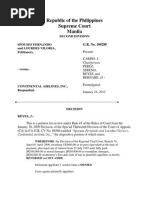 Spouses Fernando v Continental