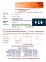 Gujarati Samaj Chicago - Advance Registration Form For Picnic