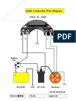 Ignition Module Connection Wire Diagram: Item: Ig - M018