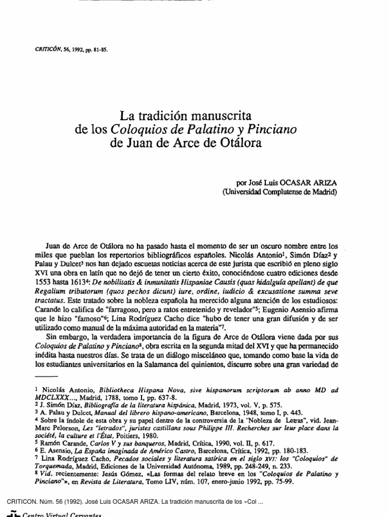 Manuscritos de los Coloquios de Arce | PDF | Códice | Escritura