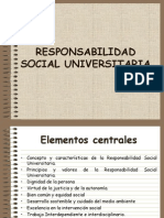 RSU-Principios centrales responsabilidad social universitaria