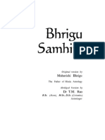 Book. Bhrigu Samhita T.M.rao