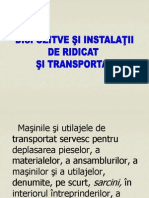 100422562 Dispozitive Instalatii Ridicat Transportat