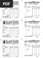 driver salary receipt template