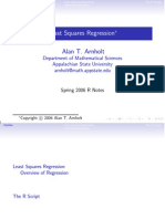 Least Squares Regression PDF