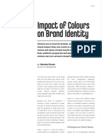 The Impact of Colours On Brand Identity