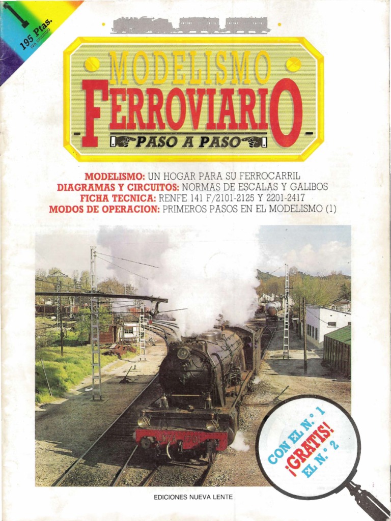 Modelismo Ferroviario Paso A Paso 01 | | Transporte ferroviario | Transporte