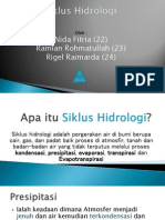 Siklus Hidrologi